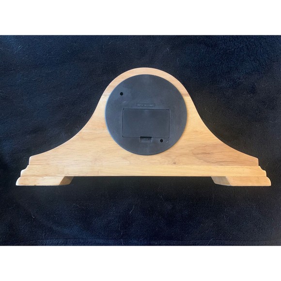 Westclox Desk/Mantle Clock, Light Wood Color, Quartz, Never Used, WORKS - Picture 3 of 6